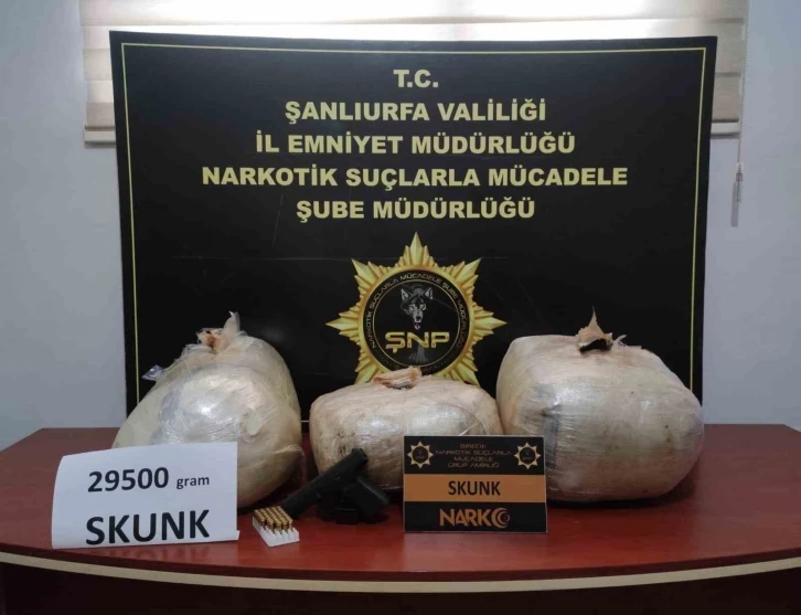 29 Kilo Sentetik Uyuşturucu Ele Geçirildi