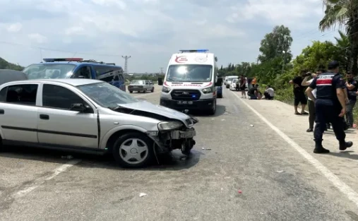 Adana'da Motosiklet Kazası: Güvenlik Kamerası Görüntüleri Ortaya Çıktı