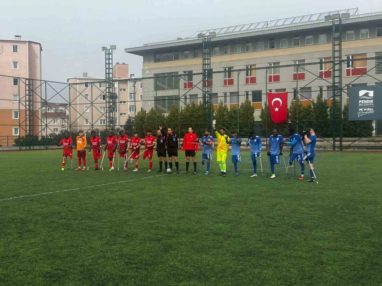 Ampute Futbol Takımı, Ligin İkinci Yarısına Farklı Galibiyetle Başladı