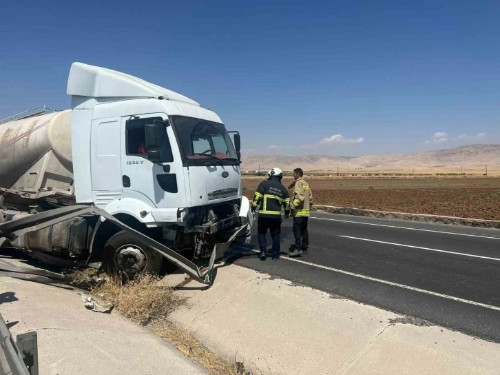 Beton Mikseri Kaza Yaptı