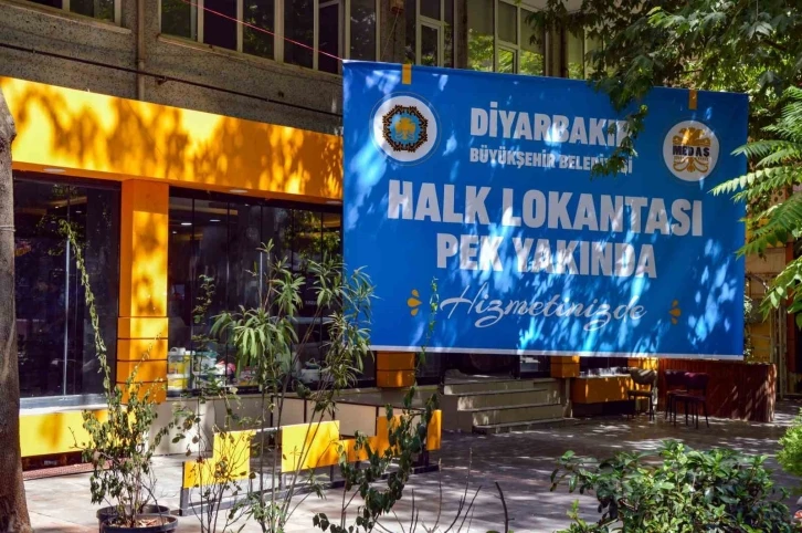 Diyarbakır’da Halk Lokantası Açılıyor