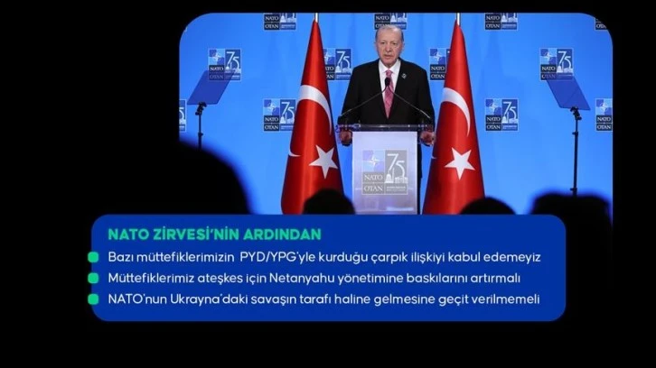 Erdoğan'dan İsrail'e Sert NATO Eleştirisi