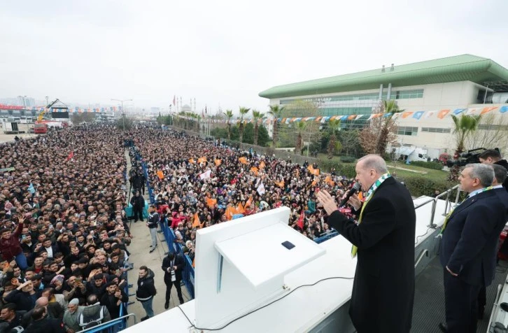 Erdoğan Şanlıurfa'da Seçim Mesajı Verdi: "31 Mart'ta Oyunları Bozacağız"
