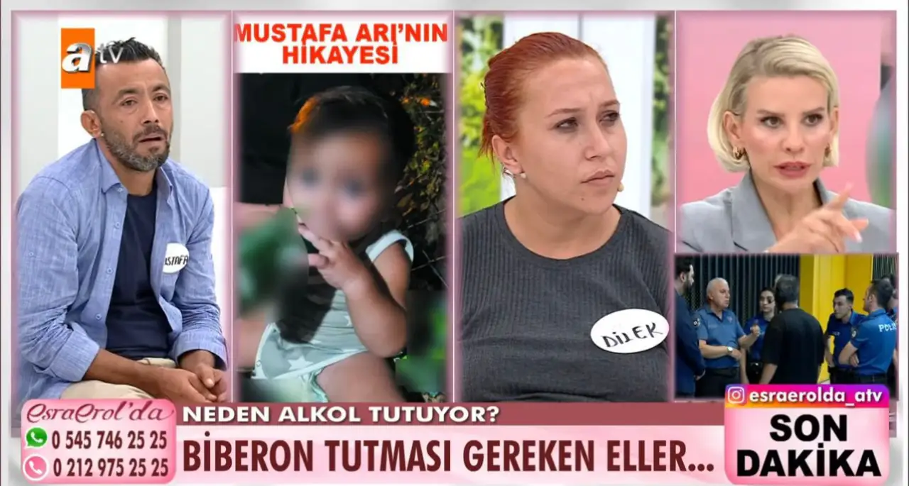 Esra Erol'da Şok: 1,5 Yaşındaki Bebeğe Alkol Veren Aile Gözaltına Alındı