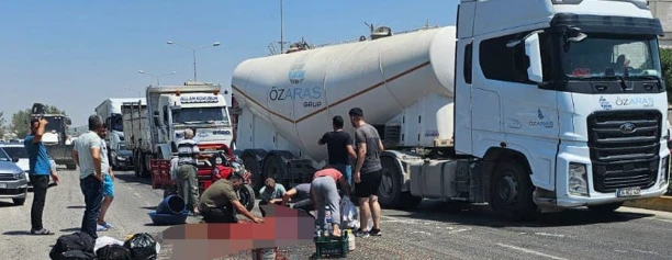 Gaziantep’te Devrilen Sepetli Motosiklette 4 Kişi Yaralandı