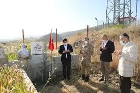 Hasankeyf Kaymakamı İmrak Şehit Kabirlerini Ziyaret Etti