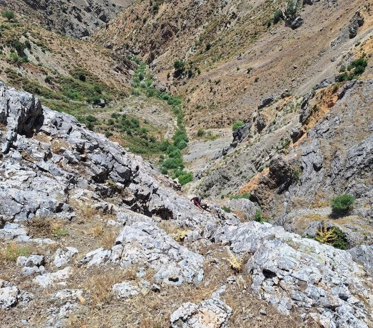 Kayalıklarda Mahsur Kalan Şahıs AFAD Tarafından Kurtarıldı