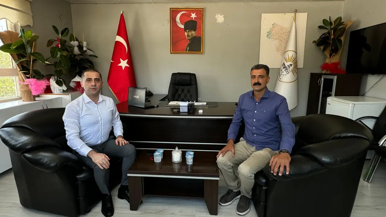 Kaymakam Aydemir'den Başkan Yardımcısı Tamses'e İadeyi Ziyaret