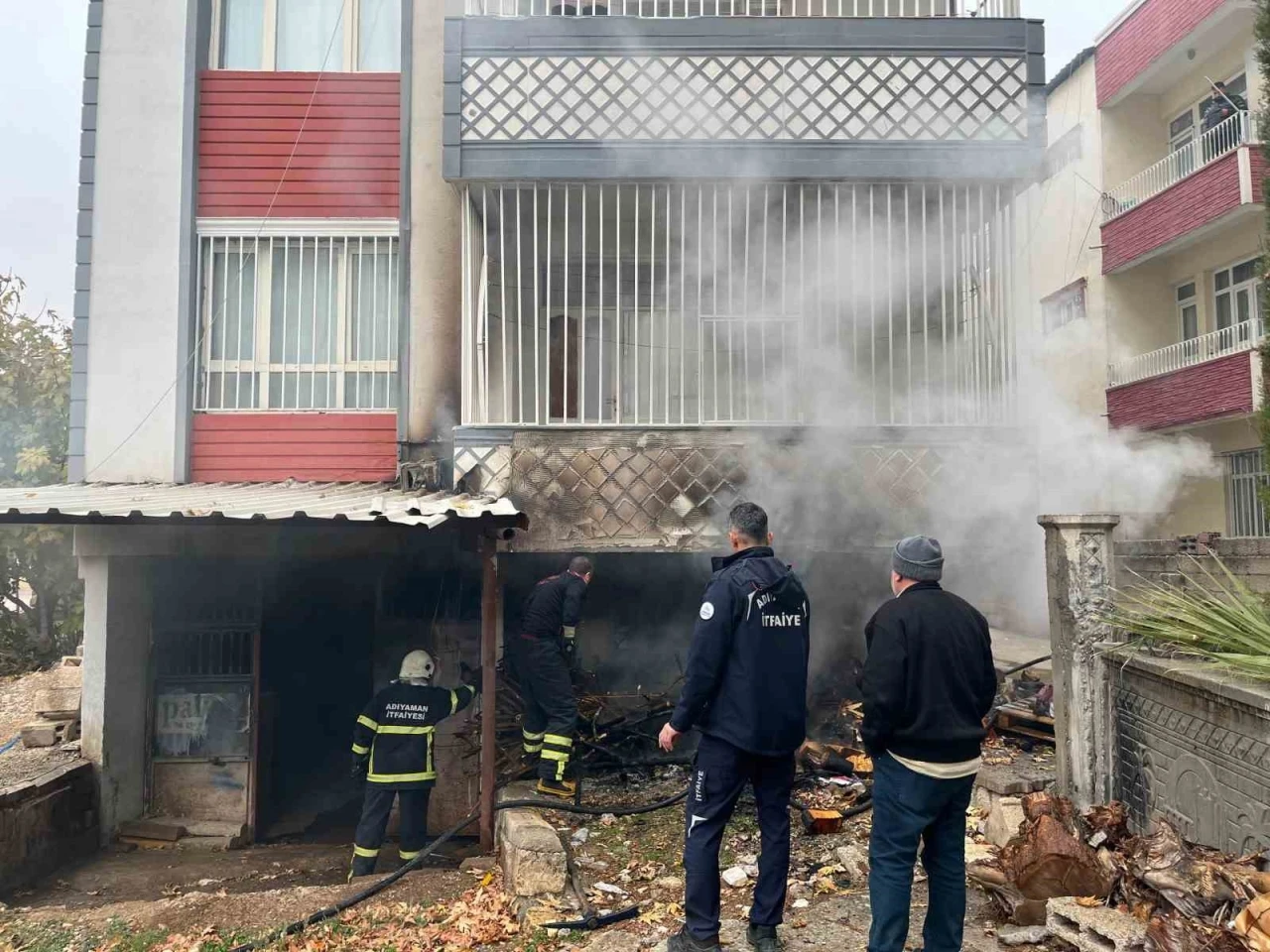 Klima Motorunda Yangın Paniğe Neden Oldu