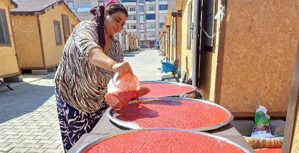 Konteyner Kentte Dayanışma ile Kışlık Hazırlık