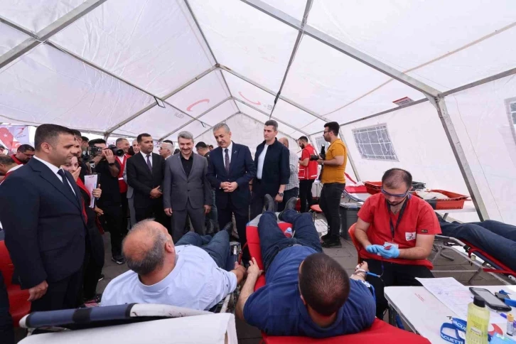 Mardin'de Kan Bağışı Rekoru Kırıldı