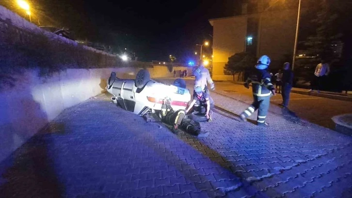 Mardin'de Korkunç Kaza: Otomobil Takla Attı, 3 Yaralı