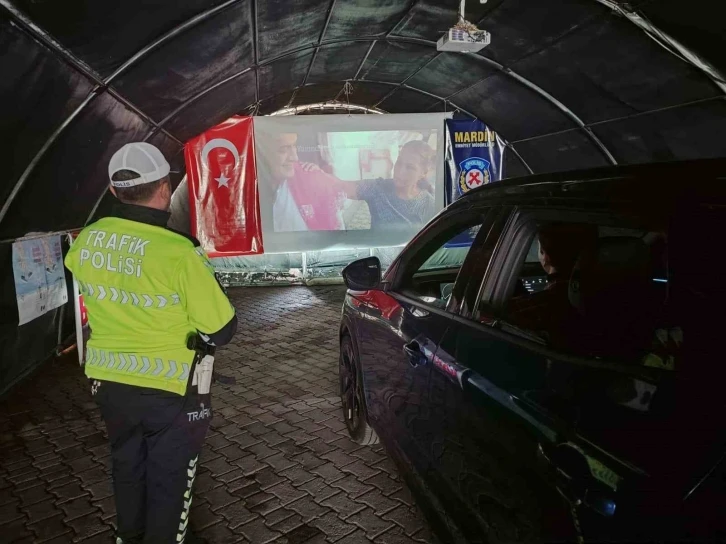 Mardin'de "Yaşam Tüneli" ile Trafik Bilinci Yükseliyor