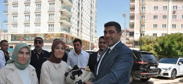 Mardin İl Başkanlığına Atanan Mehmet Uncu Görevine Başladı