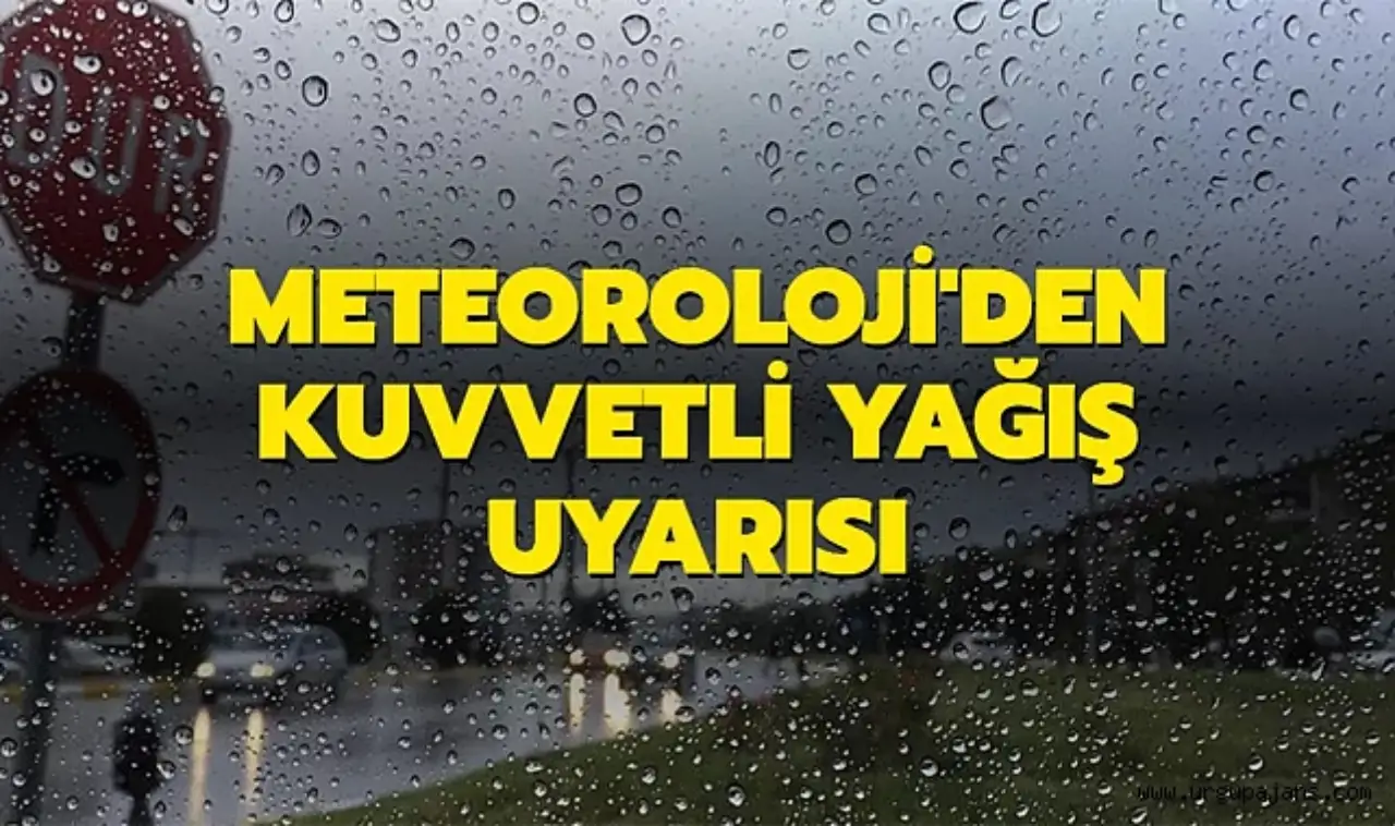 Meteorolojiden Şanlıurfa Siverek ve Çevresinde Şiddetli Yağış Uyarısı 