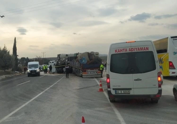  Tır ile Vincin Çarpışması Sonucu Bir Kişi Hayatını Kaybetti