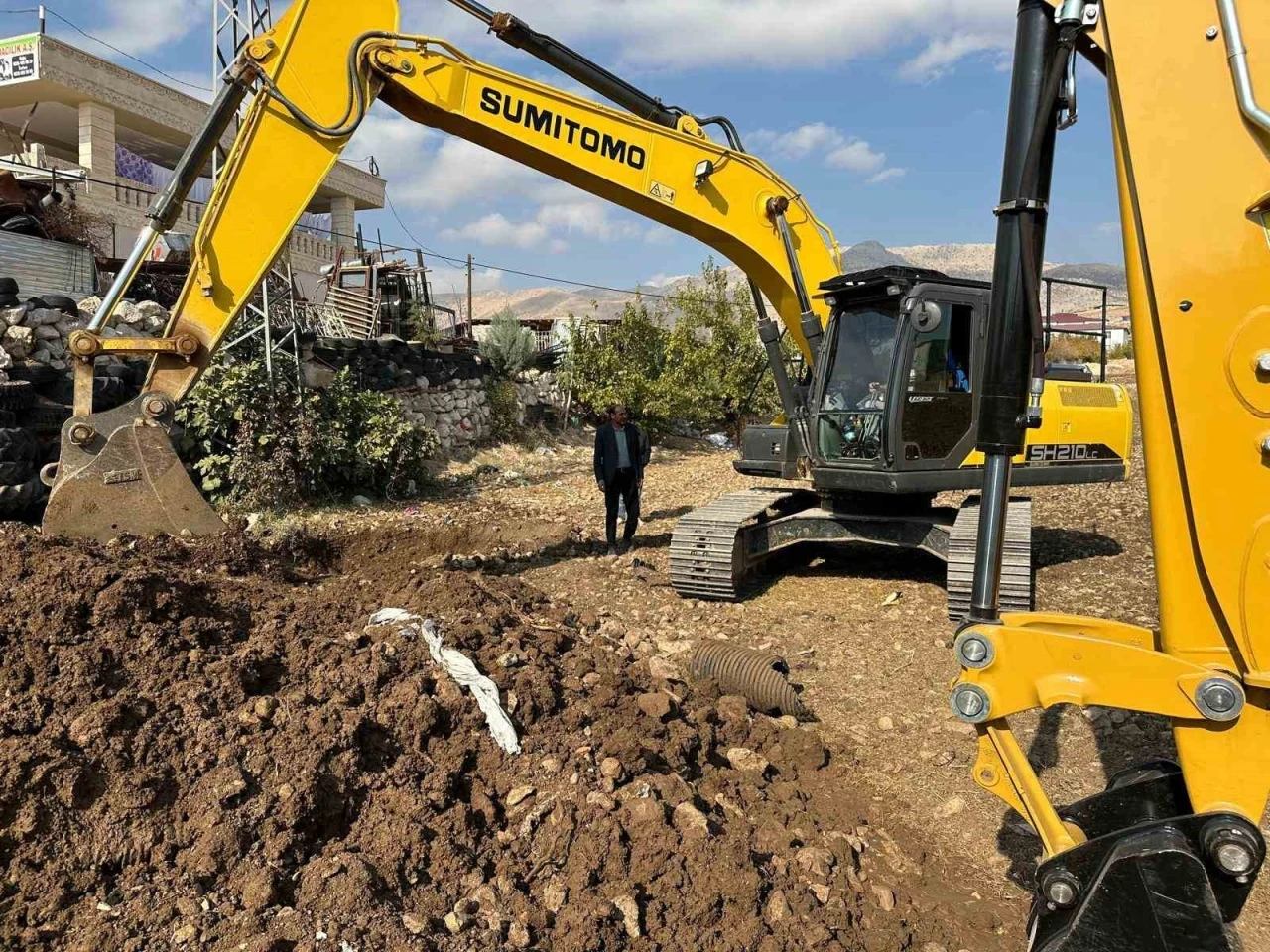 Narince Köyü'nde İçme Suyu ve Kanalizasyon Hattı Yenileniyor