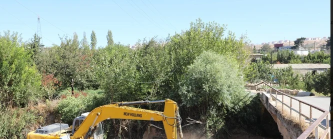 Nizip Çayı’nda Temizlik ve Genişletme Çalışmaları Başladı