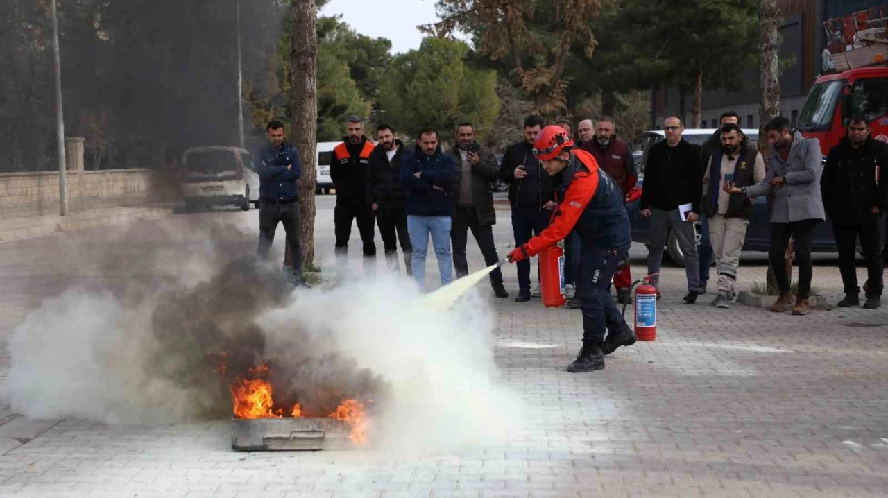  OSB’de Yangın Eğitimi ve Tahliye Tatbikatı Düzenlendi