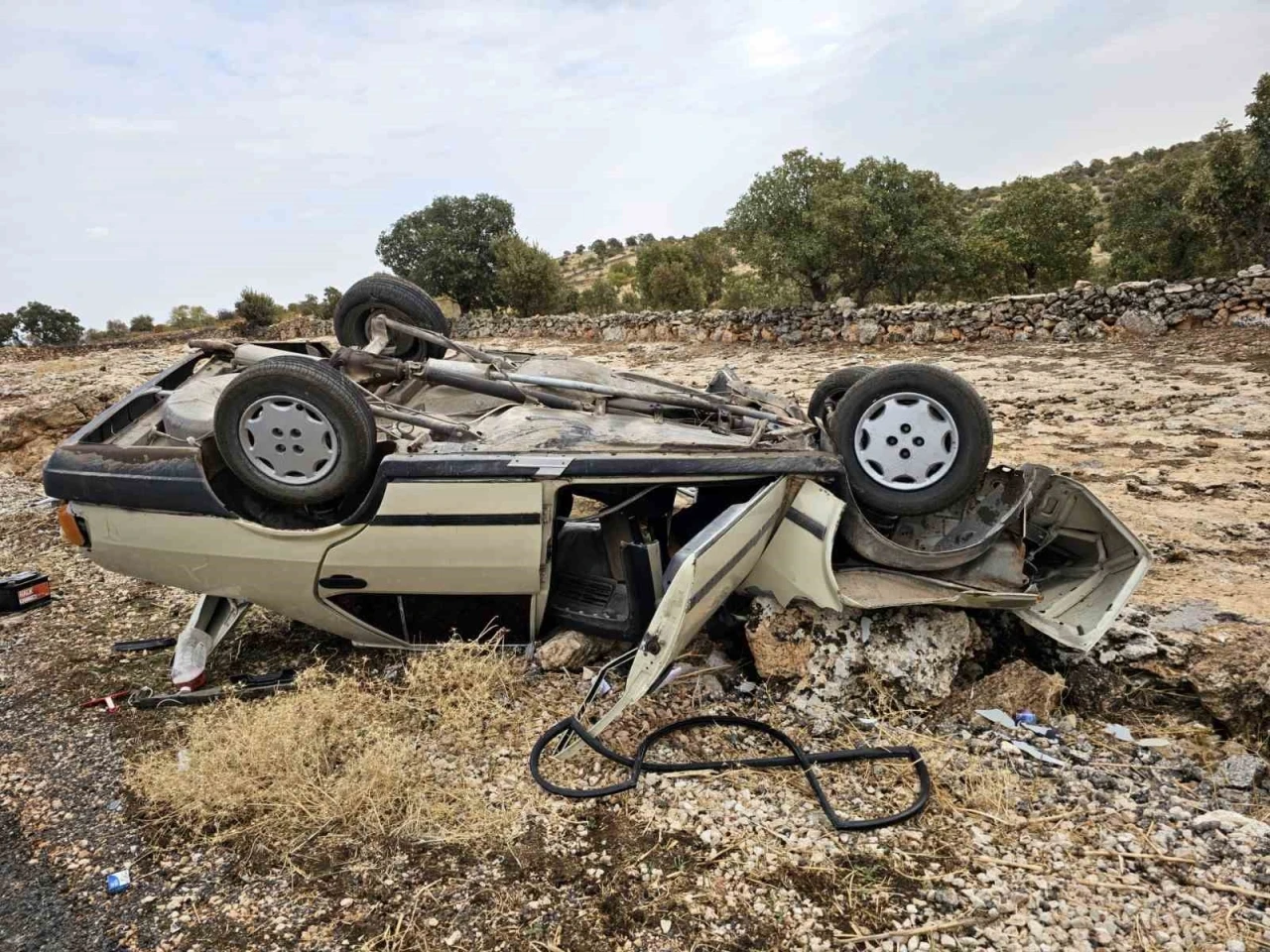 Otomobil Şarampole Yuvarlandı Yaralıların Durumu Nasıl?