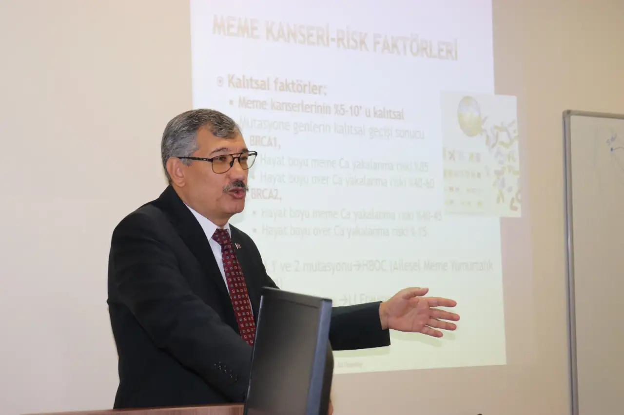 Prof. Dr. Uzunköy: "Meme Kanseri Önlenebilir ve Tedavi Edilebilir Bir Hastalıktır"