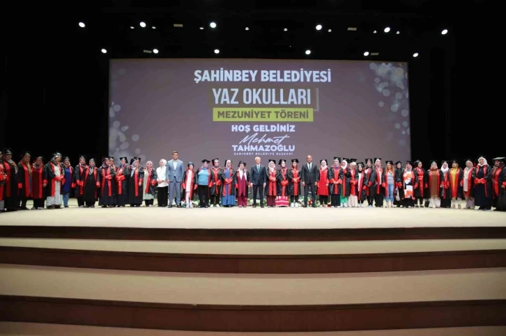 Şahinbey'de Yaz Okulu Mezuniyet Töreni