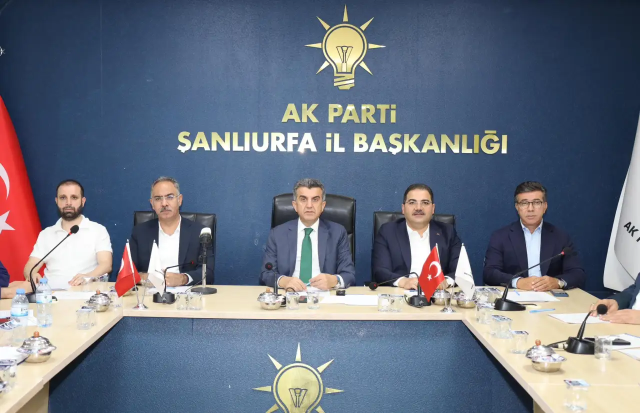 Şanlıurfa'da Ak Parti Grup Toplantısı