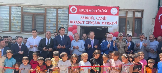 Siirt'te Gençliğe Yatırım