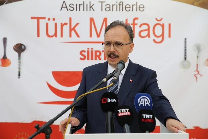 Siirt'te "Asırlık Tariflerle Türk Mutfağı Yemek Yarışması" Düzenlendi