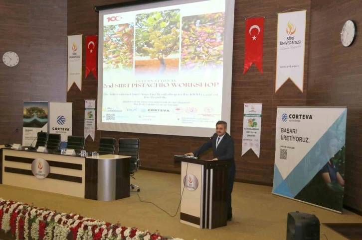 Siirt Üniversitesi'nde "2. Uluslararası Siirt Fıstık Çalıştayı" Düzenlendi