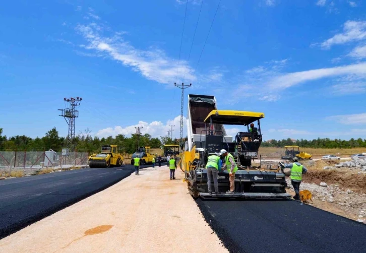 Teknokent İmar Yolu Asfaltlanıyor