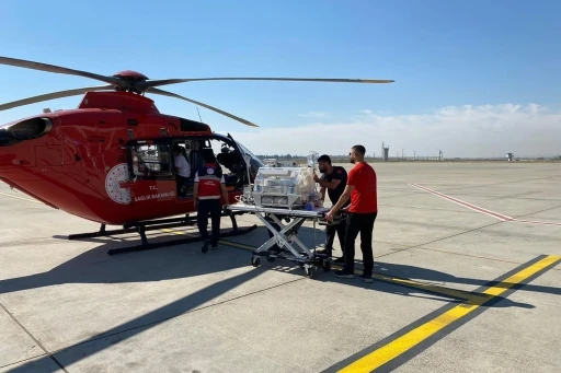 18 Günlük İbrahim Bebek İçin Hava Ambulansı Seferber Oldu