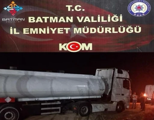 26 Ton 424 Litre Kaçak Akaryakıt Ele Geçirildi