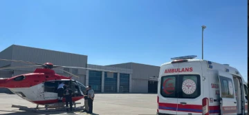 3 Günlük Bebek İçin Ambulans Helikopter Havalandı