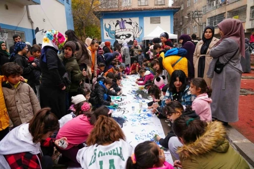 400 Çocuk ‘Sanat ve Spor Şenliği’nde Coşku Dolu Anlar Yaşadı