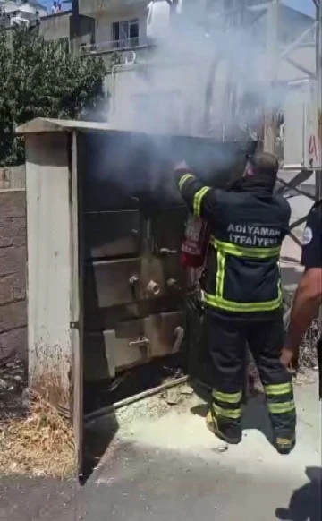 Adıyaman'da Sıcaklar Elektrik Trafosunu Vurdu