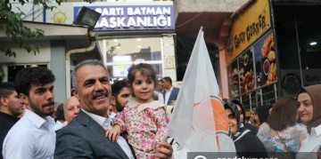 AK Parti Batman İl Başkanlığı’na Atanan Hüseyin Şansi Görevine Başladı