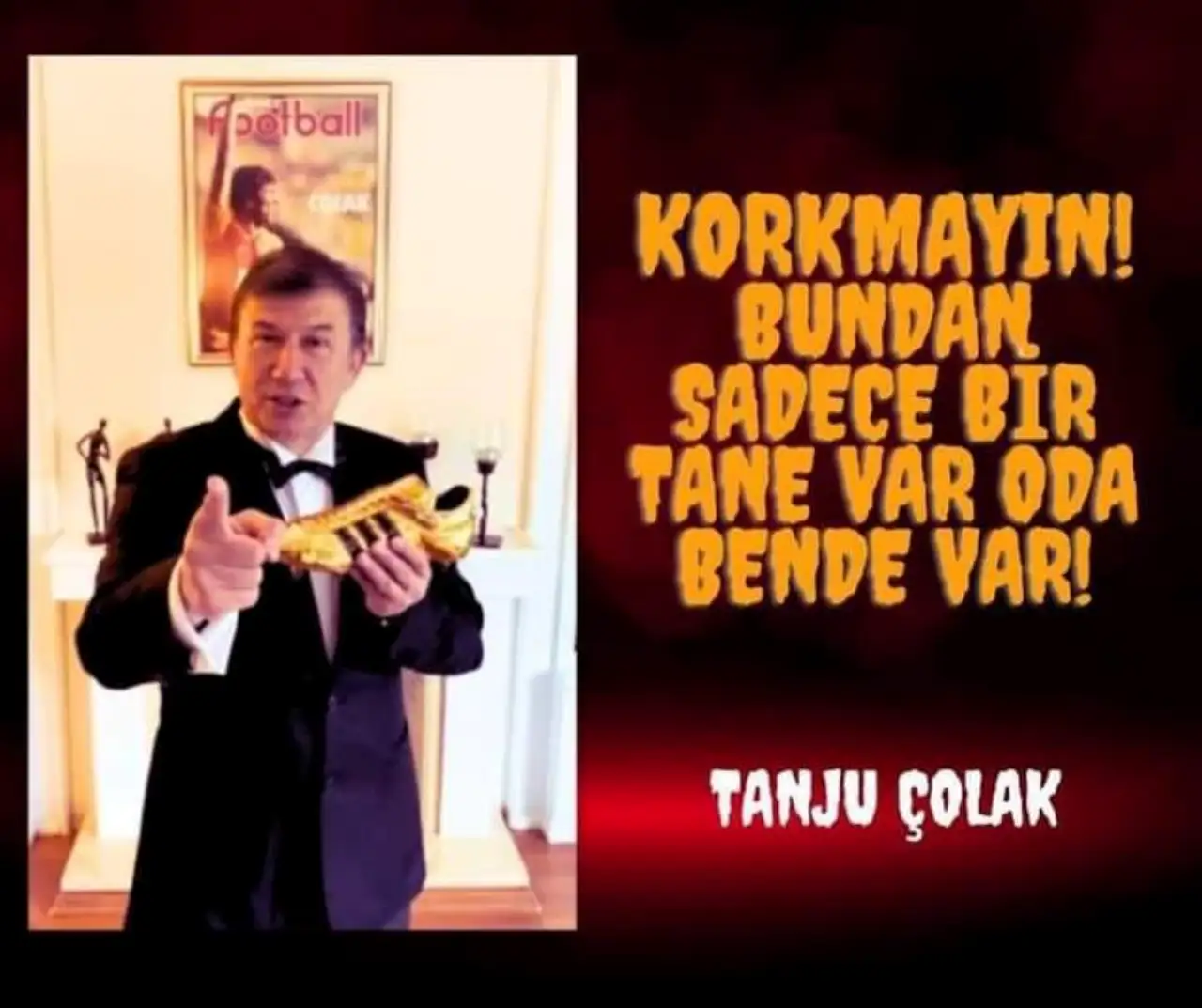 Altın Ayakkabılı Tanju Çolak’tan Gündem Yaratan Tepki