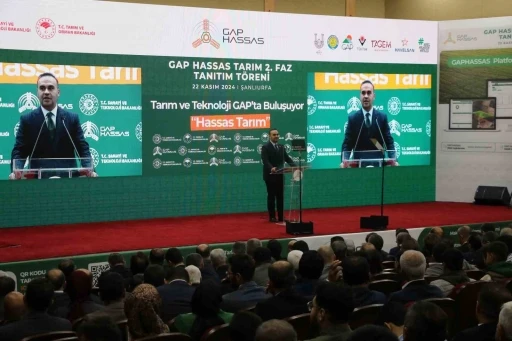 Bakan Kacır GAP Hassas Tarım 2. Faz Tanıtım Töreni’ne Katıldı