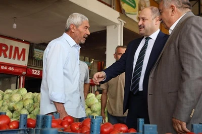 Başkan Mehmet Kasım Gülpınar, Şanlıurfa Esnafıyla Buluştu