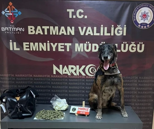 Batman’da Yolcu Otobüsünde 247 Gram Skunk Madde Ele Geçirildi