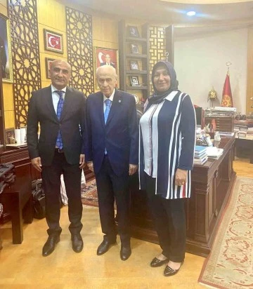 Belediye Başkanı Özdemir’den Bahçeli’ye Ziyaret