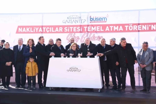 BÜSEM Nakliyatçılar Sitesi İçin Temel Atıldı