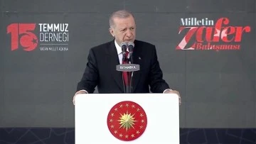 Cumhurbaşkanı Erdoğan: Milletimizin Tanklara ve Silahlara Karşı Verdiği Destansı Mücadeleyi İftiharla Hatırlıyoruz