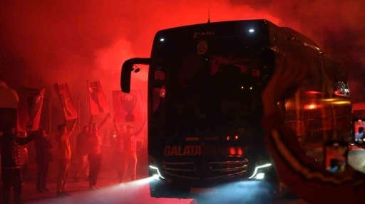 Galatasaray’a Coşkulu Karşılama