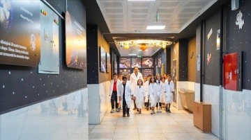 Gazi Yaşargil İlkokulunda Uzay Koridoru ve Bilim Sınıfı Oluşturuldu