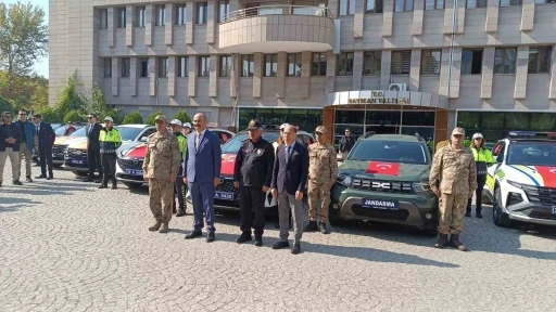 Güvenlik Güçlerine 19 Yeni Araç Teslim Edildi