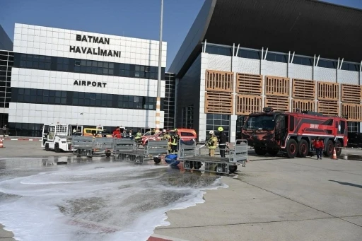 Havalimanında Kapsamlı KBRN Tatbikatı Gerçekleştirildi