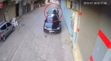 Hırsızlık Yapacağı Otomobilin Camını Kıran Şahıs