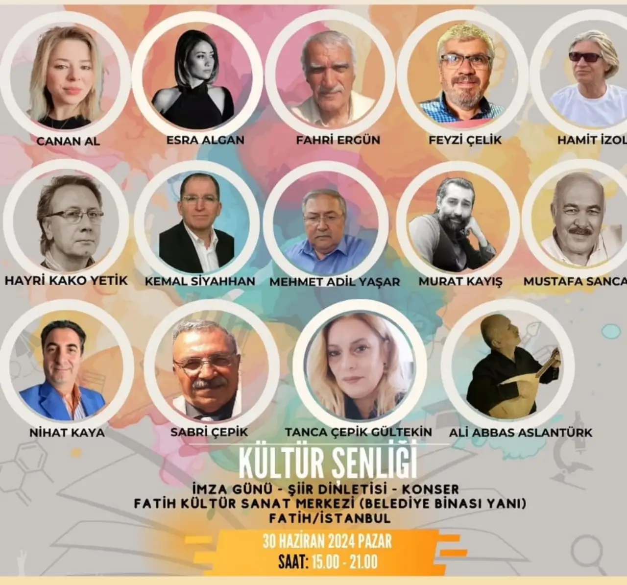 İstanbul'da 6. Siverekli Yazarlar ve Şairler Buluşması